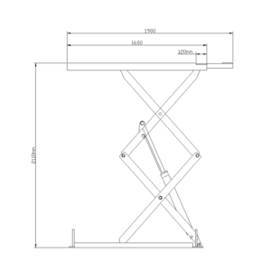 pont ciseaux encastrable plan dimensions 3t voiture garage normet - €2 900,00 -